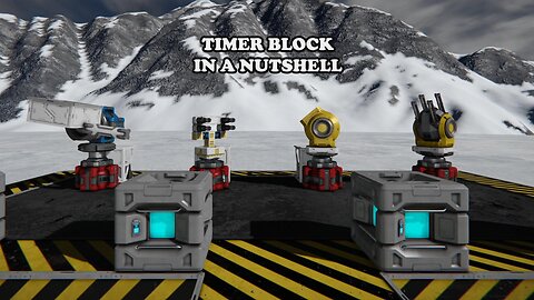 Timer Block | in a nutshell | Space Engineers