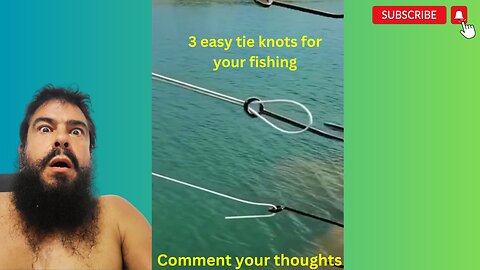 3 types of Yihaa Knots for everyday fishing