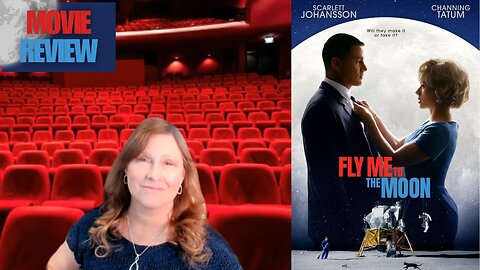 Fly Me To The Moon movie review by Movie Review Mom!