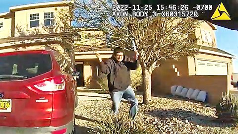 Albuquerque Police Officers Shoot Man Holding Two Knives Following a Family Fight