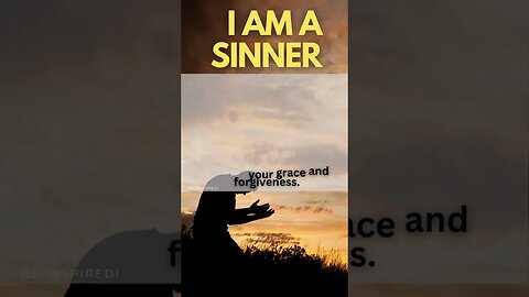 MINUTE PRAYER. I AM A SINNER #shortsprayer #jesus #unitedstates