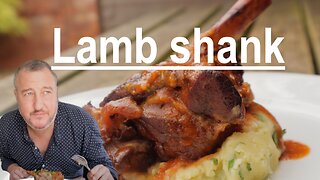 Mouthwatering braised lamb shanks recipe