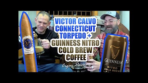 Victor Calvo Connecticut Torpedo + Guinness Nitro Cold Brew Coffee | Pairing
