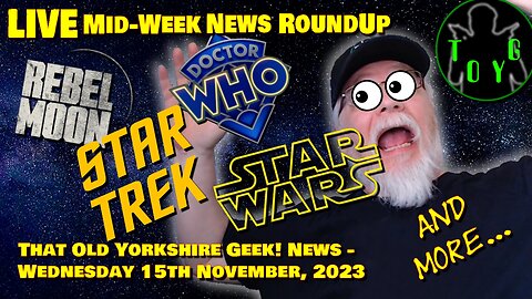 Wednesday Live News Stream - TOYG! News - 15th November, 2023