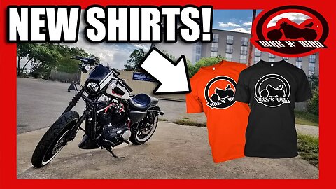 TeeSpring Relaunch & New Products - Harley Sportster Iron 883