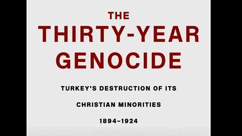 Author Benny Morris discusses his book The Thirty Year Genocide...