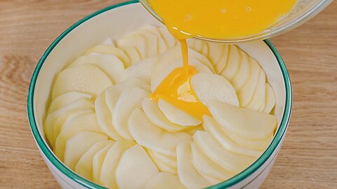 Potato Omelette | Simple Healthy Breakfast | Potato Egg Recipe | High Protein Breakfast