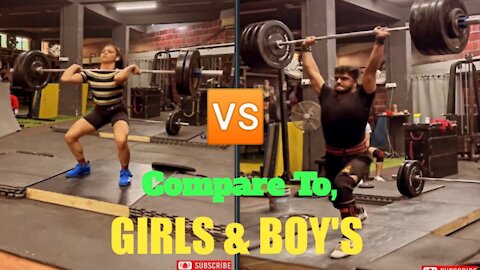 Power Compare To Girls & Boy's !