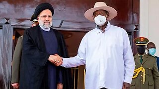 Iran President in Uganda visit