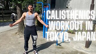 calisthenics workout in Japan