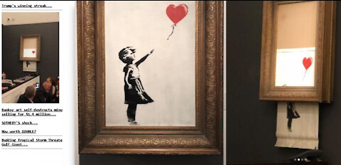 Art Comms, BanskY, what is the buyer purchasing