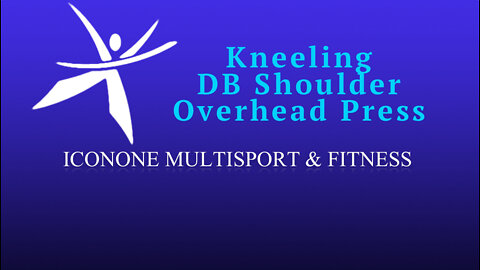 Kneeling DB Overhead Press