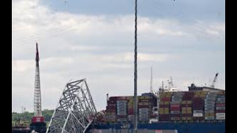 Massive Controlled Demolition Of Baltimore’s Francis Scott Key Bridge Remains Frees Stuck Cargo Ship