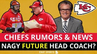 BIG Chiefs Rumors: Matt Nagy Next Head Coach? Andy Reid DEFENDS Eric Bieniemy + Mel Kiper Mock Draft