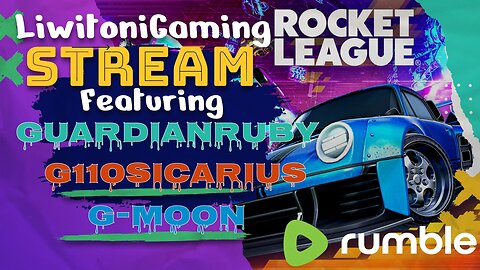 To The Moon With Rocket League! w/ GuardianRUBY, G110Sicarius, G-Moon - #RumbleTakeOver