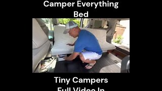 Multi-function Bed For Sienna Couple's Camper