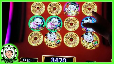 $16,000 GRAD PRIZE DANCING DRUMS SLOT MACHINE ALMOST WON!!