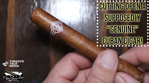 I Cut Open a Cuban Cigar...HERE's What I FOUND!!!