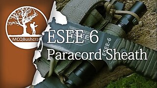 Bushcraft Knives: ESEE Paracord Sheath