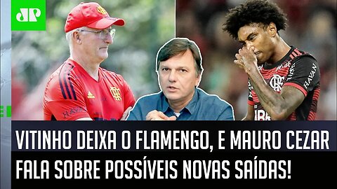 "Além do Vitinho, MAIS GENTE PODE SAIR do Flamengo agora!" Mauro Cezar ABRE O JOGO!