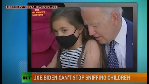 Sniffin Joe Biden Couldn't Resist - Knowing He is known as that Creepy Sniffer guy