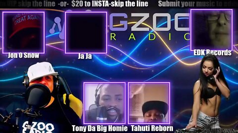 #THURSDAY Showcase your music to multiple platforms! GZOO Radio Live Music Review