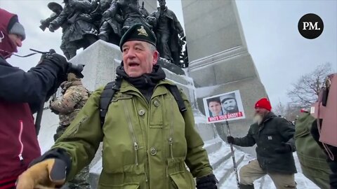 Veterans Stand Together In Ottawa! **MEMORIAL***