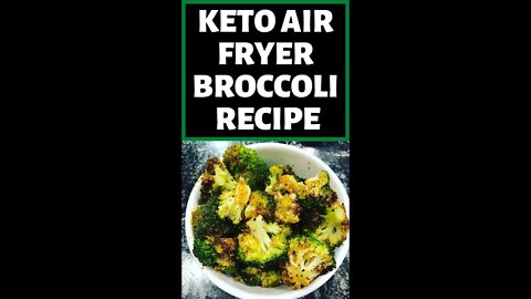 keto recipes | low carb | low carb diet | low carb recipes | Air fryer broccoli #Shorts #keto