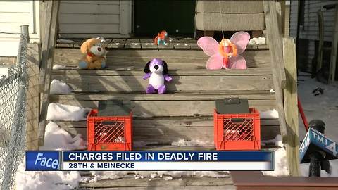 Woman charged for Milwaukee house fire that killed daughter