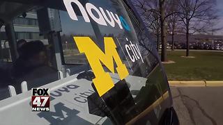 Driverless shuttles introduced at University of Michigan
