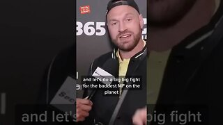 Tyson Fury Wants Super Fight with Francis Ngannou!