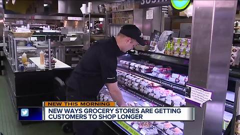 How grocery stores are getting you to shop longer