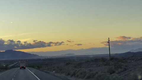 California weather in the desert I40