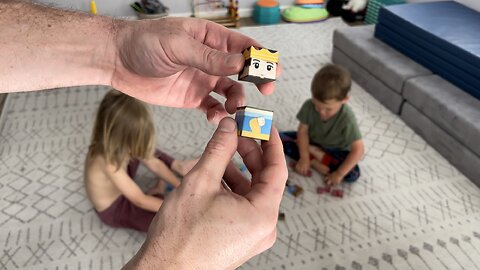 Magnetic Blocks Building Toys - Build Minecraft Like Magnet World Set, Magnet Toys for Boys & Girls