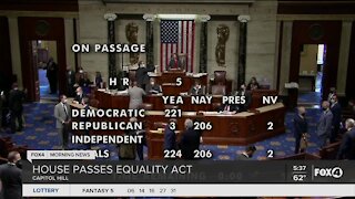 House passes equality act