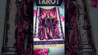 The Tarot #Justice card teaches us the real meaning of Natural Law #riderwaitetarot #karma #shorts