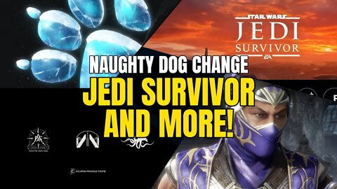 Naughty Dog Logo Change | Jedi Survivor/Kojima At The Game Awards? - NEWS You Missed