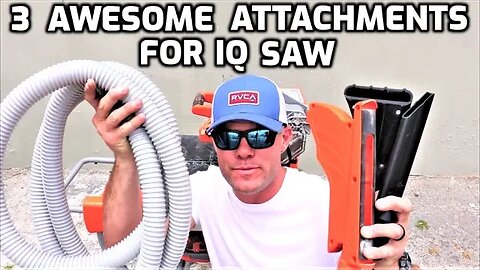 IQ Tile Saw 3 Awesome Attachments