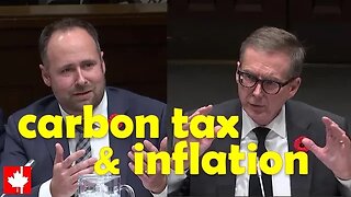 This is the inflationary impact of carbon tax, according to Bank of Canada governor