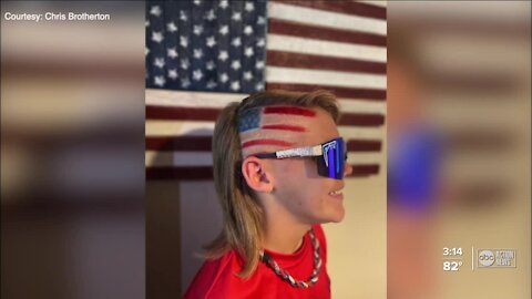 New Port Richey kid in the running for best mullet in America