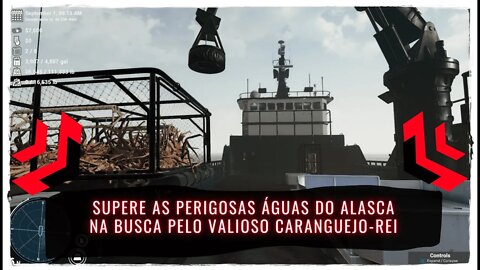 Deadliest Catch: The Game - Supere as Perigosas Águas do Alasca na Busca pelo Valioso Caranguejo-Rei