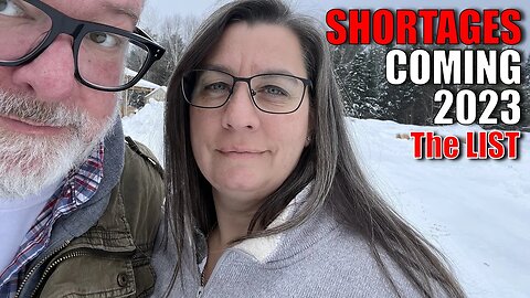 Shortages Expected In 2023 You Will Be surprised! | Big Family Homestead 01/21