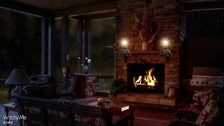 ASMR Cozy Fireplace | Fall Asleep to Relaxing Sounds