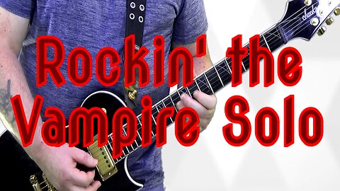 Learn This Rockin' Solo Inspired by "Vampire" by Olivia Rodrigo #guitarlesson #shredguitar