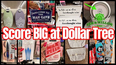 Dollar Tree Shop W/Me😱💚Must Haves From Dollar Tree😱💚Whats NEW at Dollar Tree | #dollartree