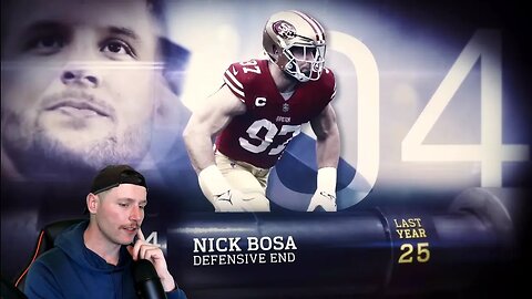 Rugby Player Reacts to NICK BOSA (DE, 49ers) #4 The Top 100 NFL Players of 2023