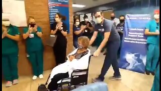 WATCH: 81-year-old Tucson woman discharged from hospital after battling COVID-19