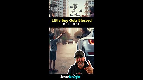 Little Boy Gets Blessed! 💸 #faith #jesus #christ #god #gospel #truth