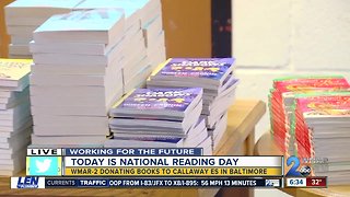 Baltimore City students will receive books on Nat'l Reading Day