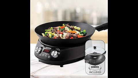 Nuwave Mosaic Induction Wok, Precise Temp Controls